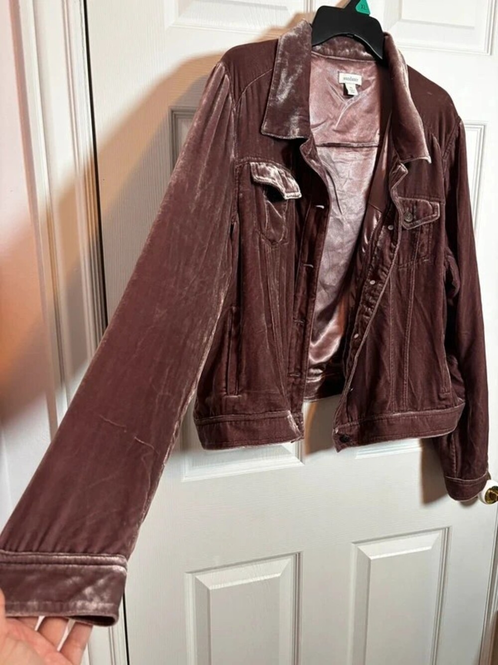 Sundance Crushed Velvet Jacket - Picture 4 of 6